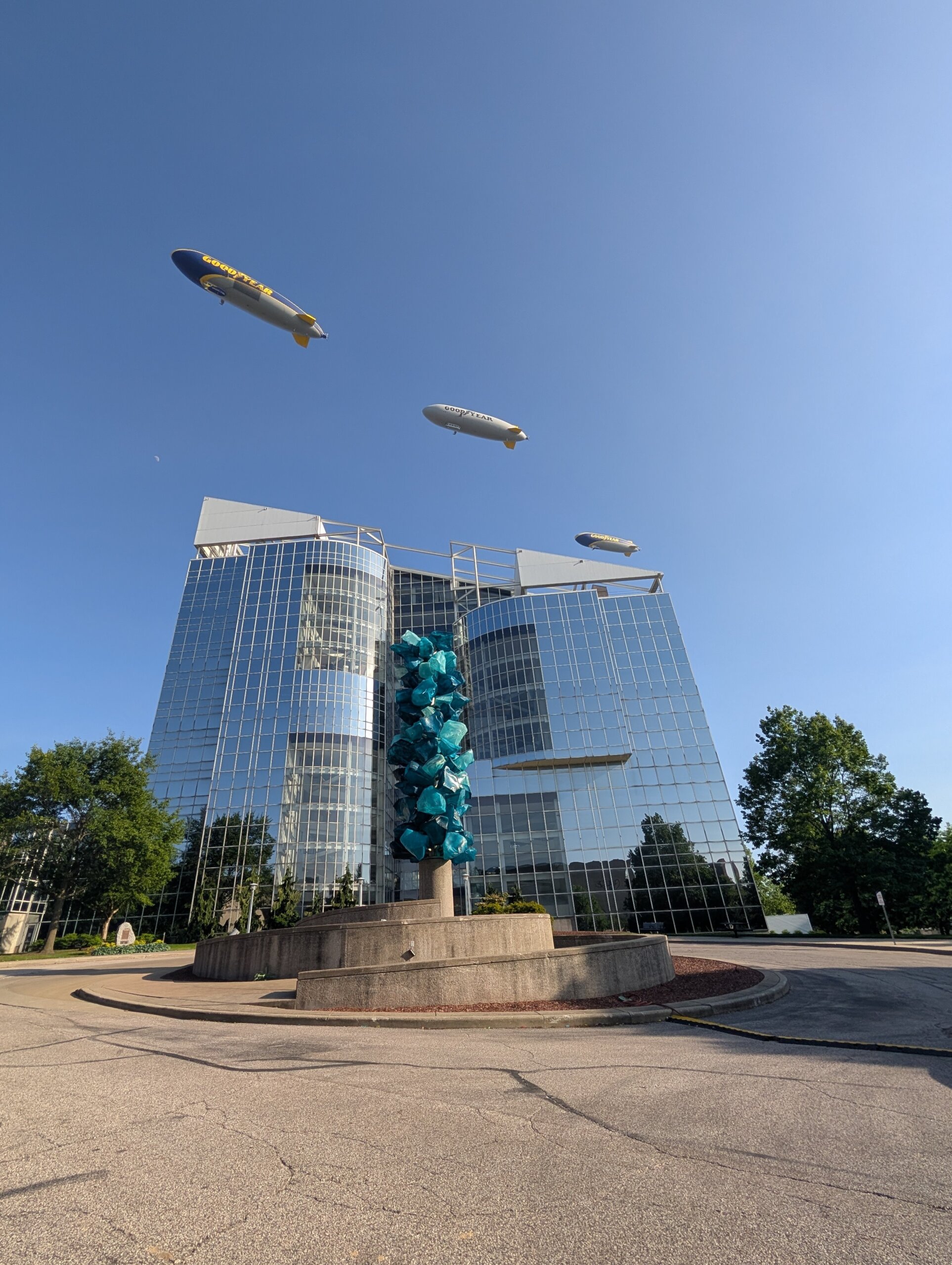 Goodyear polymers university of akron building james eagan