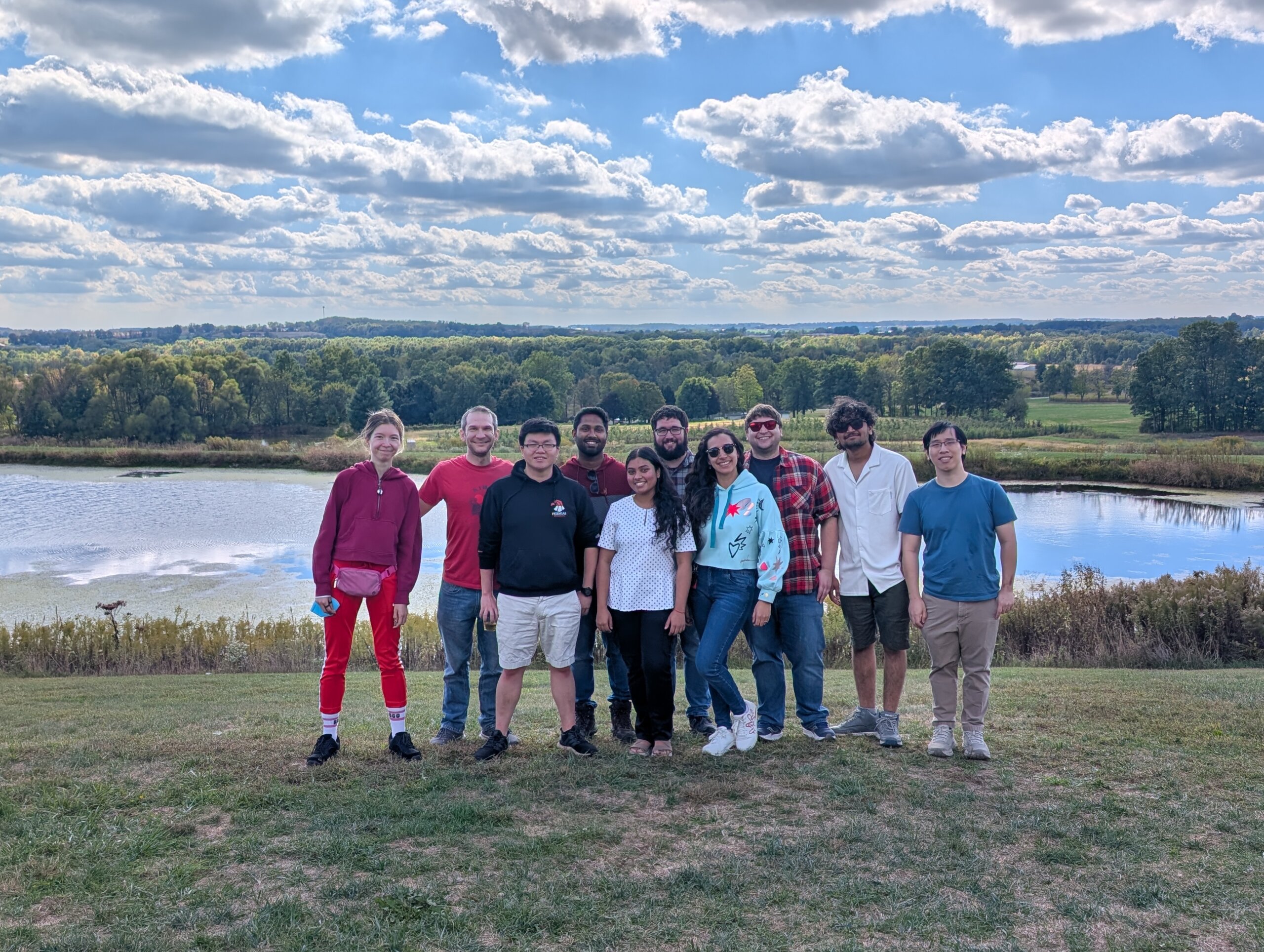 James Eagan lab apple picking